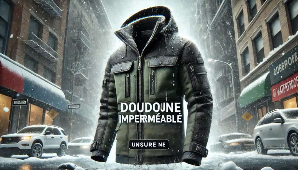 Découvrez la doudoune imperméable idéale pour braver l’hiver en style